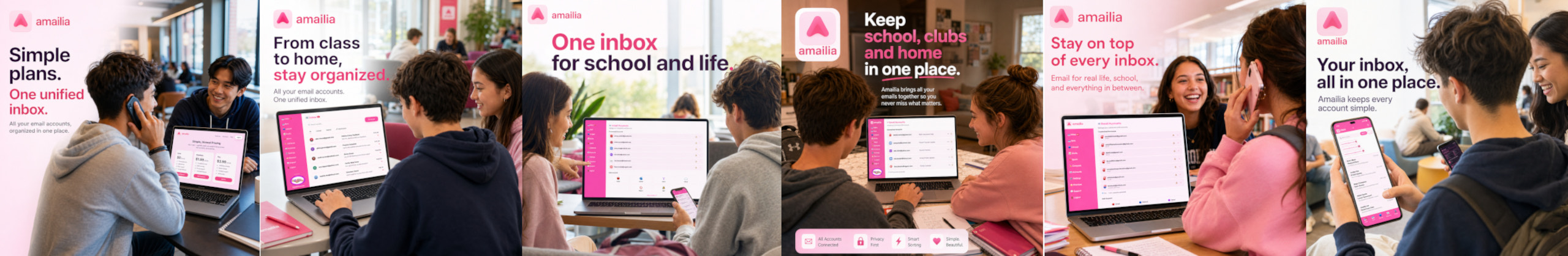 Amailia — one unified inbox for school and life
